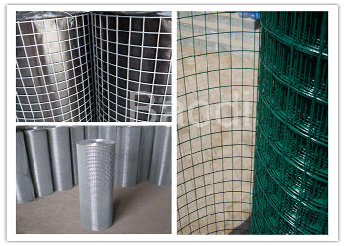 2 Mesh Galvanized Hardware Cloth Poly Coated 19 Gauge Dark Green Color