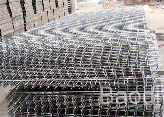 Balcony / Wall Welded Wire Mesh Concrete Reinforcement Sizes 150 X 150 Mm