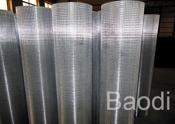 Mild Steel Galvanized Welded Wire Mesh Rolls For Food Procuring Sectors 14 - 29 Gauge