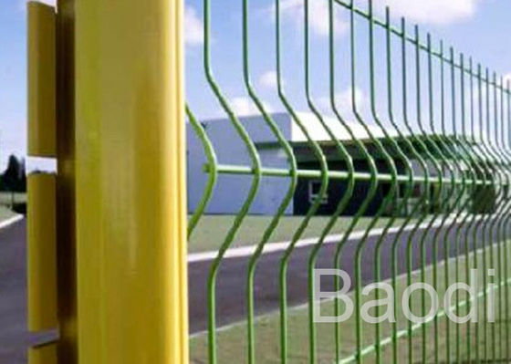 Euro Guard PVC Coated Welded Wire Fence Simple Structure V Shaped For New Pattern Farm