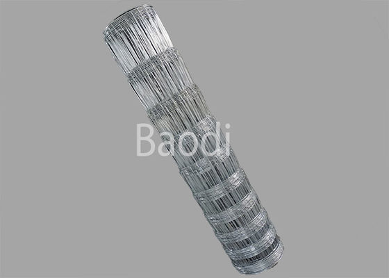 Hot Dipped Galvanized Hinge Joint Woven Field Fence Rectangular Grid