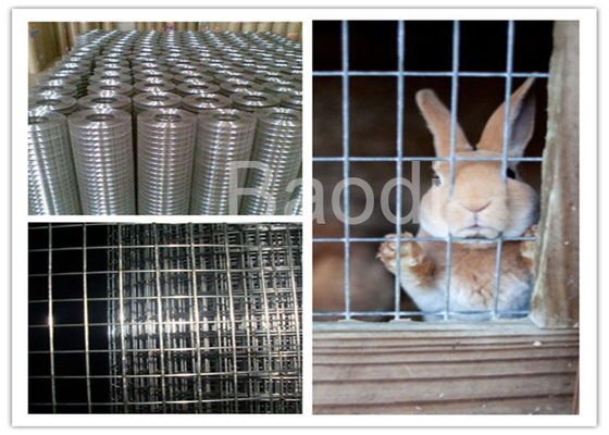 Electro Welded Galvanized Steel Hardware Cloth For Rabbit Animal Fence