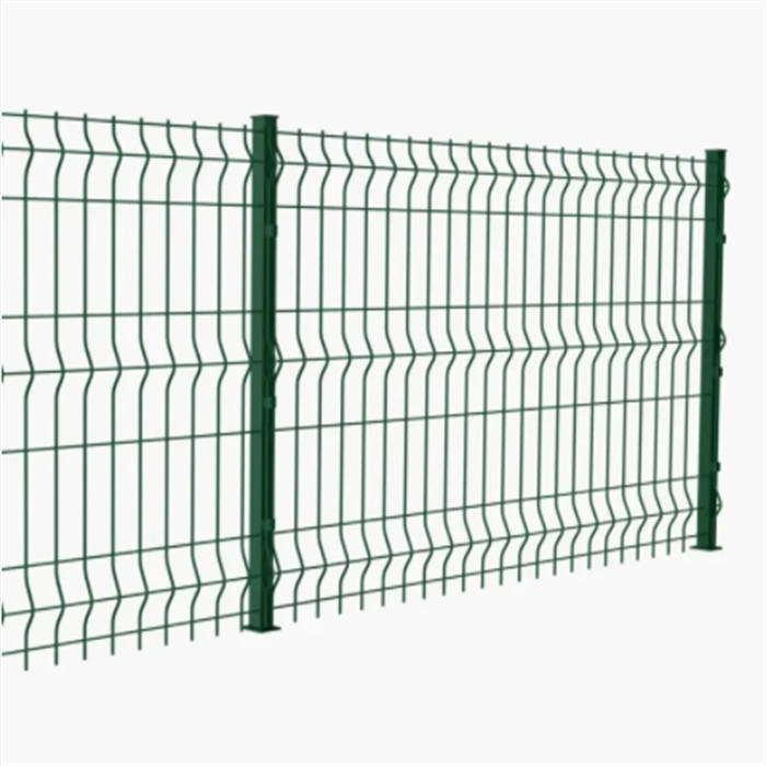 High Quality Galvanized Steel PVC Coated 3D V-Curved Wire Mesh Welded ...