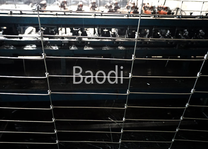 Galvanized Woven Field Wire Fence 56 Inches Height For Livestock Fencing