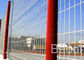 White Welded Wire Mesh Fence Reliable Security For Machine Protection 2.4m X 3m