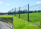 Low Carbon Iron Wire Mesh Fence V Shaped For Sightseeing Zone / Supermarket