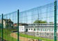 Garden Green Plastic Wire Mesh Fence Bended Panel With Gate 4 - 11 Gauge