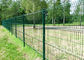 8 Feet Height Welded Wire Mesh Garden Fencing Wide View For Airport / Highway / Stadium