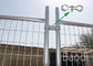 Removable Galvanised Temporary Event Fencing With Round Frame / Welded Mesh