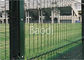 Guard Safety Screen Anti Climb Mesh Fence Panels 8 Guage With Metal Square Post