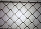 Roadway Galvanized Chain Link Mesh Fence 6 Feet In Roll Acid / Corrosion Resistant