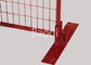 Galvanized Portable Fence Panels , Free Standing Crowd Control Barricades 
