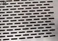 Galvanized Steel Slotted Hole Perforated Metal Mesh Long Life