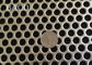 Galvanized Round Hole Staggered Screen 1mx2m Perforated Metal Mesh