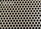 Galvanized Round Hole Staggered Screen 1mx2m Perforated Metal Mesh