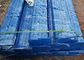 Blue Color 50x200mm Square Wire Mesh Fence Pvc Coated With Square Post