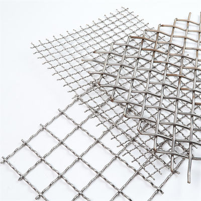 Alkali Resistance Intercrimp Wire Mesh For Oil Mesh 0.5m-2m Width