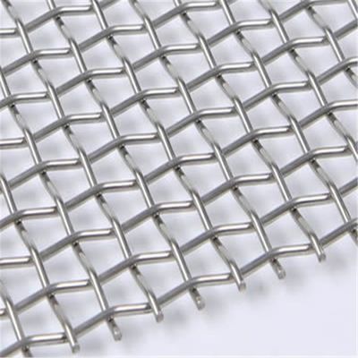 Corrosion-Resistant Crimped Woven Stainless Steel Wire Mesh Wire Cloth Square Holes Filters Welding Bending Cutting Services
