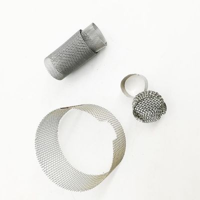 Thickness 0.35-0.5mm Stainless Steel Filter Tube Anti Corrosion