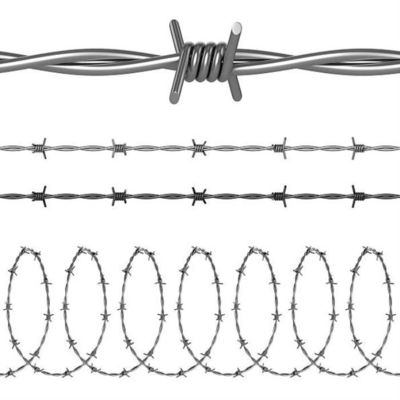 Hot Dipped Galvanized Barbed Wire Fence Good Quality Barbed Wire Fence Roll