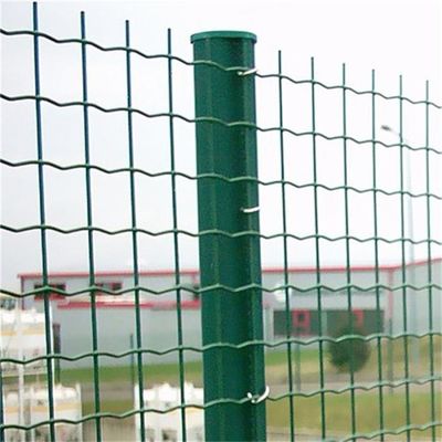 Euro Outdoor Garden PVC-Coated Welded Wire Mesh Roll Black Green Fence for Bending Cutting Steel Wire Mesh
