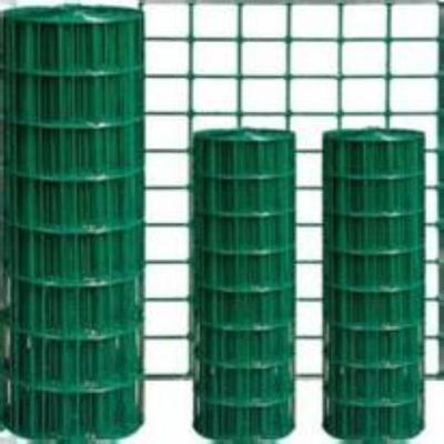 PVC Coated Steel Wire Woven Mesh Stainless Steel Material for Garden Fence, Animal Cage, and Residential Perimeter protection