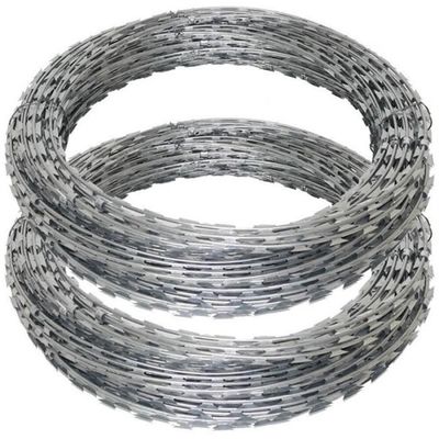 Factory Price Razor Wire Fence/ Razor Barbed Wire/ Galvanized Concertina Razor Wire Galvanized Blade Barbed Wire Rolls