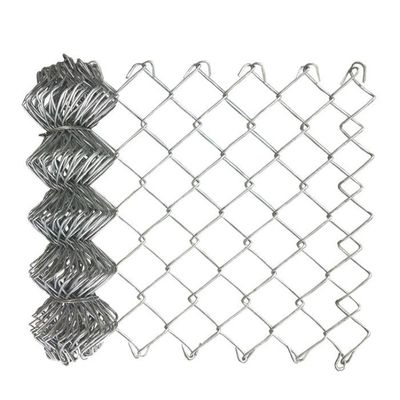 50x50mm Hot Dipped Galvanized Chain Link Fence Fabric Cyclone Wire Netting