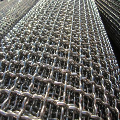 Wear-resistant 304 316 Stainless Steel Crimped Mesh for Various Safety protection
