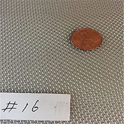 316 Stainless Steel Woven Wire Mesh - Corrosion Resistant Metal Filter Screen with Precise Sifting Performance