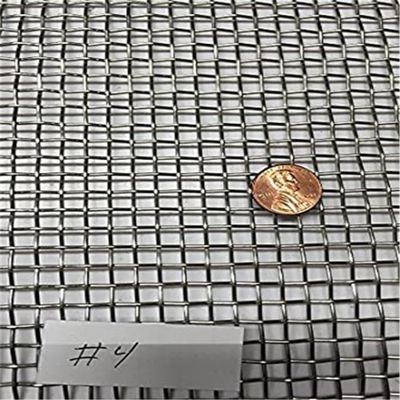 Stainless Steel Woven Wire Mesh | 304/316 Grade High Corrosion Resistance for Filtration/Screening Cutting/Welding/Bending
