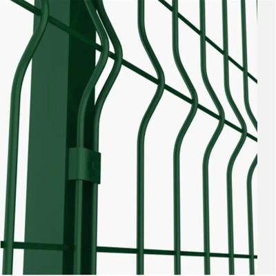 Garden Iron Steel Metal Fence Panel Outdoor Powder Coated 3D Wire Fence Panel Fence
