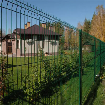 1.83m X 25m Green Dutch Euro Wire Mesh Fence PVC Coating Corrosion  Resistance
