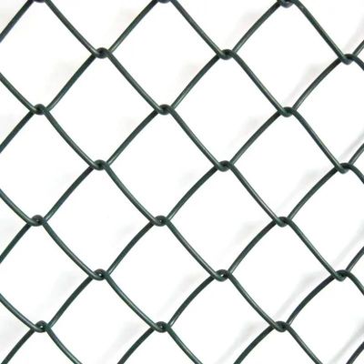 Chain Link Fence Wire Mesh Hot Dipped Galvanized PVC Coated Chain Link Fence