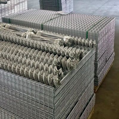 Custom Cut Bended Punched Square 4mm Galvanized Welded Mesh Gabion Wire Box Cages