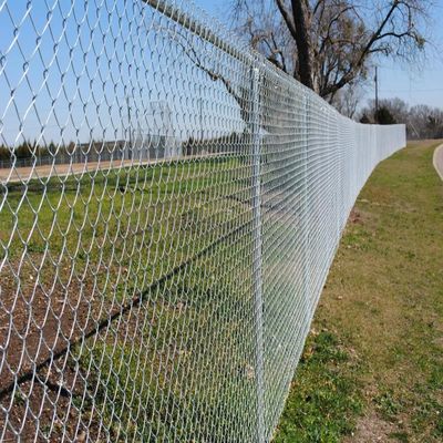 Secure Galvanized Chain Link Fence Height 1.8m 60X60 1.8X25m Chain Link Fencing