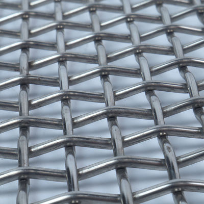 Wholesale 65Mn Steel Crimped Wire Mesh Screen Sand Gravel Mine Sieve Crusher Hooked Vibrating Screen Mesh