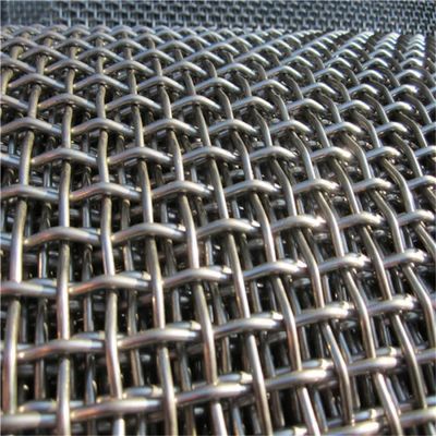 Vibrating Screen Mesh High-Tensile Wear-Resistant  Steel Plain Crimped Wire Mesh for Iron Screening Welding Cutting