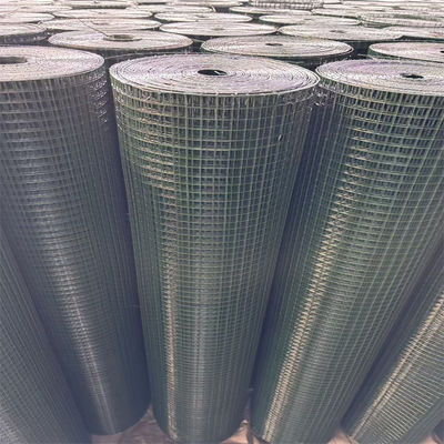 Green PVC Coated Welded Wire Mesh Roll In Bulk Heavy Duty Anti Rust Durable for Garden Security Fencing Project Agricultural Use