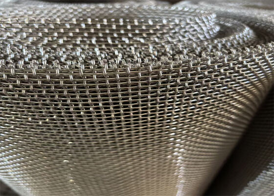 Heat Resistant 310S Stainless Steel Crimped Wire Mesh with 2×2mm 4×4mm 5×5mm Holes for High Temperature Furnace Applications
