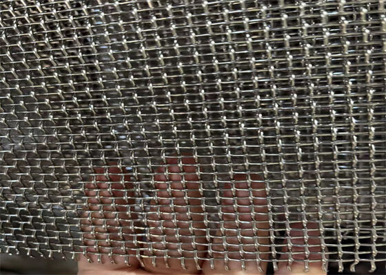 10x10 Aperture 304 316L Stainless Steel Crimped Wire Mesh with Corrosion Resistance for BBQ Grill Support and Custom Processing