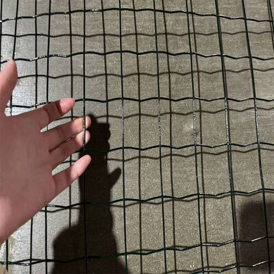 PVC Coated New Euro Holland Wire Mesh Price Welded Wire Mesh Fence Anping Factory Plastic Coated Wire Mesh
