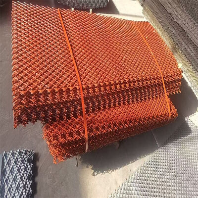 Factory Direct Sales 109 mm Spiral Flattened Expanded Metal Mesh for air Filter