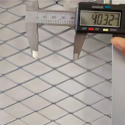 SS304/316 Diamond Expanded Metal Mesh Sheets for Outdoor Fencing & Protective Barriers