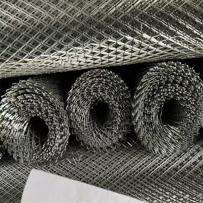 Small Hole Expanded Metal Mesh Mild Steel Expanded Metal Diamond Mesh
