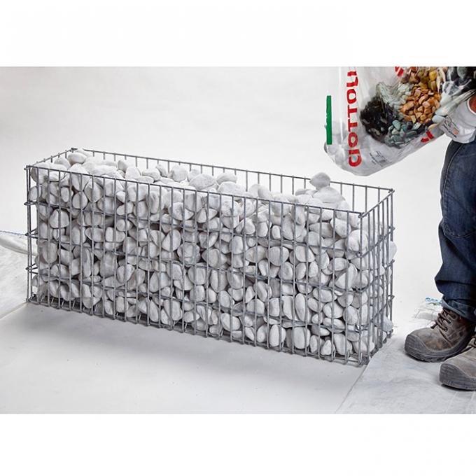 Zinc Coated Wire Mesh Gabion Box Garden Gabion Stone Cage Anti Rust 6