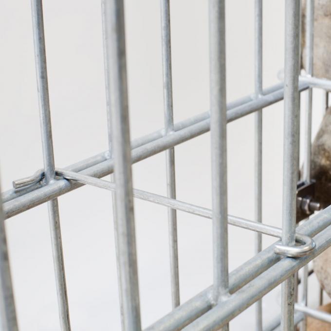 Zinc Coated Wire Mesh Gabion Box Garden Gabion Stone Cage Anti Rust 10