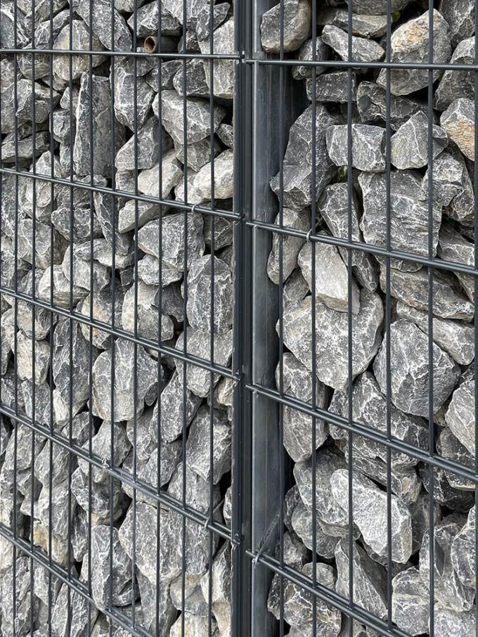 Zinc Coated Wire Mesh Gabion Box Garden Gabion Stone Cage Anti Rust 12