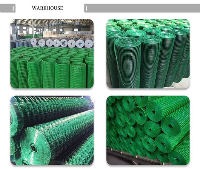 0.5mm-14mm Plastic PVC Welded Wire Mesh Rolls Durable Pet Cage Wire Mesh 2