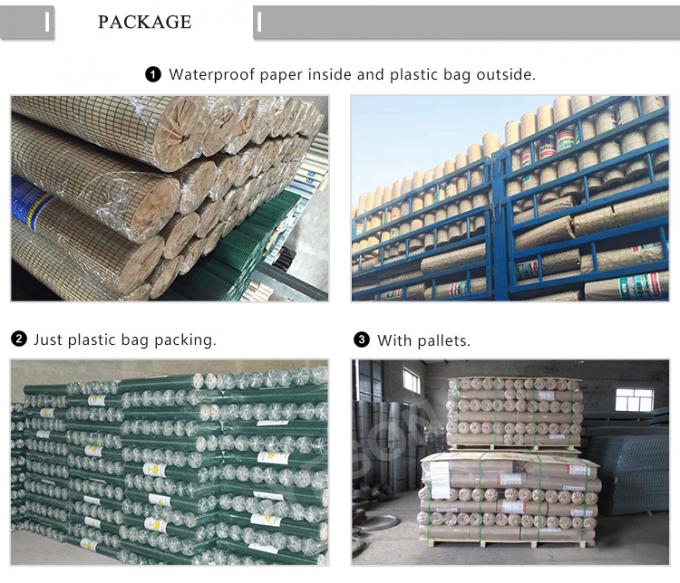 0.5mm-14mm Plastic PVC Welded Wire Mesh Rolls Durable Pet Cage Wire Mesh 3
